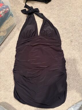 Magicsuit Black Halter One-Piece Swimsuit
